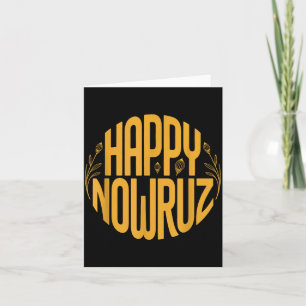 Carte Joyeux Nowruz pour les hommes et les femmes du Nou