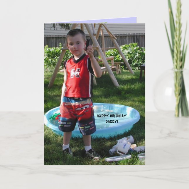 Carte Joyeux papa d'anniversaire ! (Devant)