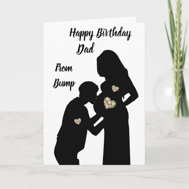 Carte Joyeux papa d'anniversaire de bosse (Devant)