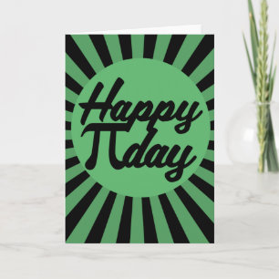 Carte Joyeux Pi Day