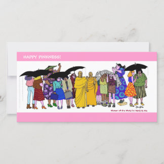 Carte Joyeux Pinkness ! WOW #4