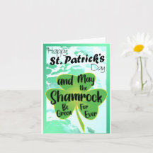 Joyeux poème irlandais Jour de la Saint Patrick