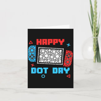 Carte Joyeux Point Day Manette de jeu à pois Garçons Enf