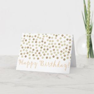 Carte Joyeux point Polka d'anniversaire