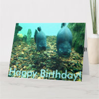 Joyeux poisson d'anniversaire