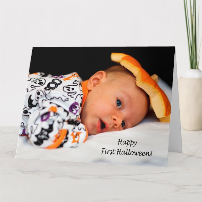 Carte Joyeux Premier Halloween ! (Devant)