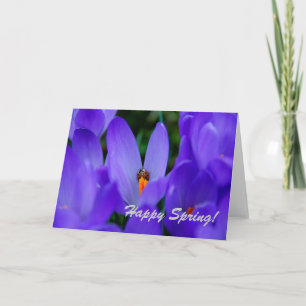 Carte Joyeux Printemps