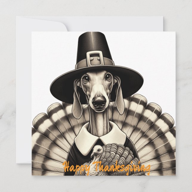 Carte Joyeux Thanksgiving (Devant)