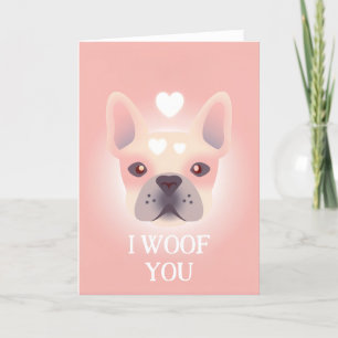Carte Joyeux Valentin du chien