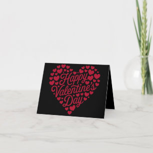 Carte Joyeux Valentines Day Valentine Love Heart