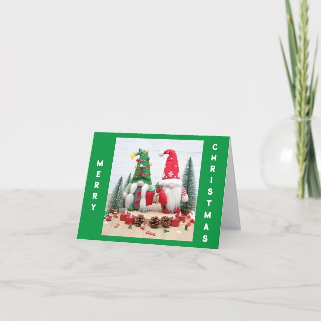 CARTE "JOYEZ NOËL" À "L'AMOUR DE MA VIE" (Devant)