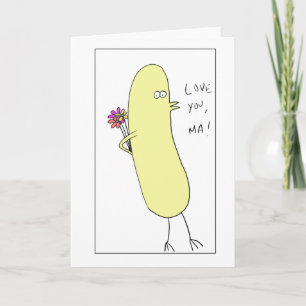 Carte J't'aime Maman!