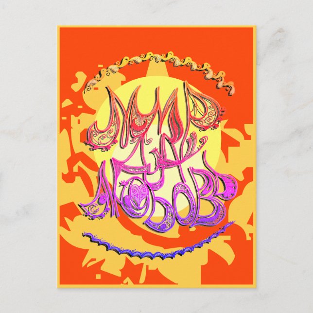 Carte Junction n° 12a "Paix et Amour" (en russe) (Devant)