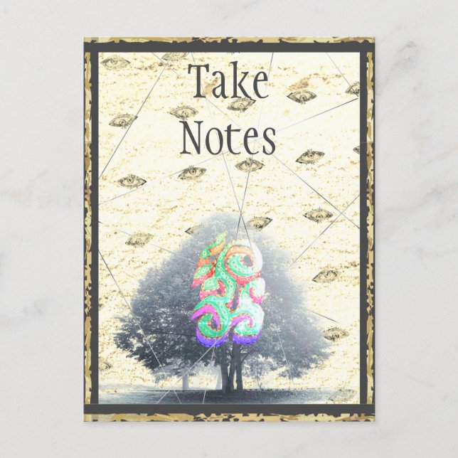 Carte Junction n° 13 : Prenez des notes sur tout (Devant)