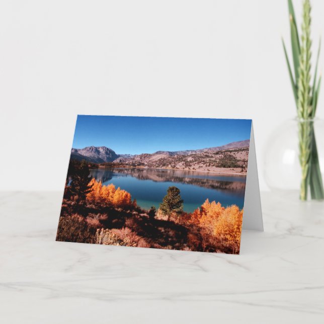 Carte June Lake, Mammoth California Nature Card (Devant)