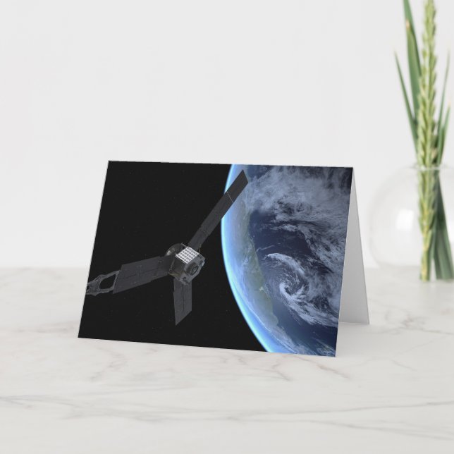 Carte Juno Spacecraft Pendant Son Vol Sur Terre (Devant)