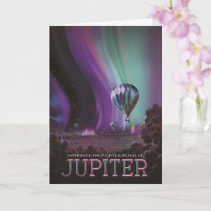 Carte Jupiter Travel by Hot Air Balloon Bighty Aurora