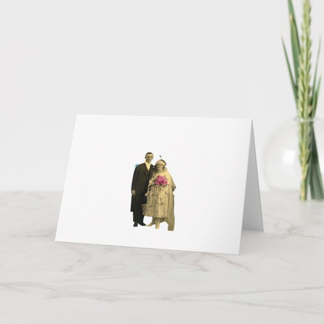 Carte Jusqu'à ce que la mort nous sépare Mème Style Clas (Devant)