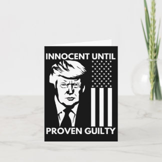 Carte Jusqu'À Ce Qu'Il Soit Prouvé Coupable Trump Mugsho