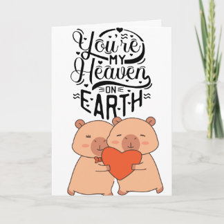 Carte Just you and me together, Valentine's Card