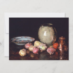 Carte Juste des oignons   William Merritt Chase