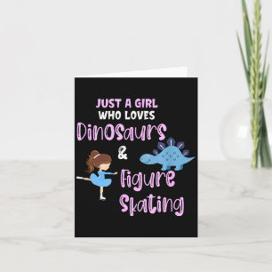 Carte Juste Une Fille Qui Aime Les Dinosaures Et Le Pati