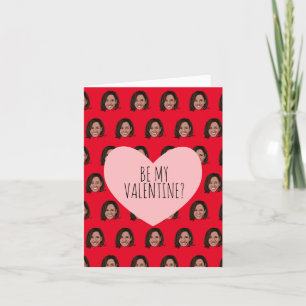 Carte KAMALA HARRIS : Soyez ma Saint Valentin