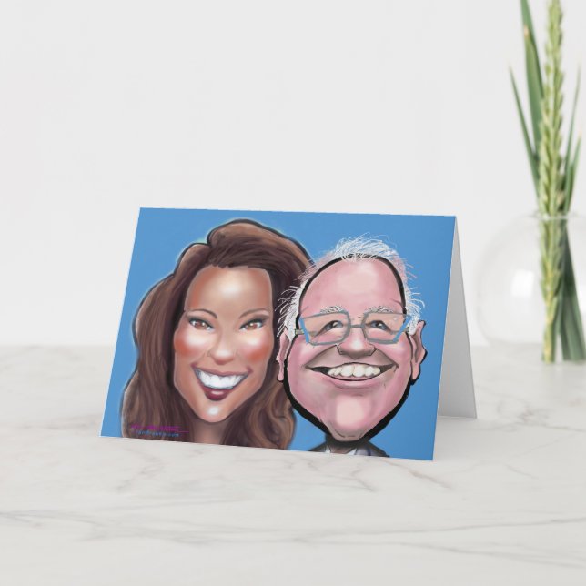 Carte Kamala Harris Tim Walz (Devant)