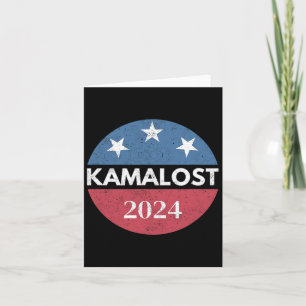 Carte Kamalost Kamala a perdu les élections de 2024 Trum