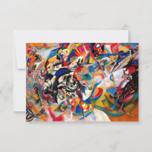 Carte Kandinsky Composition VII Peinture Abstraite