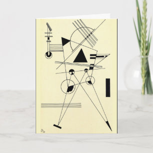 Carte Kandinsky - Dessin pour Point