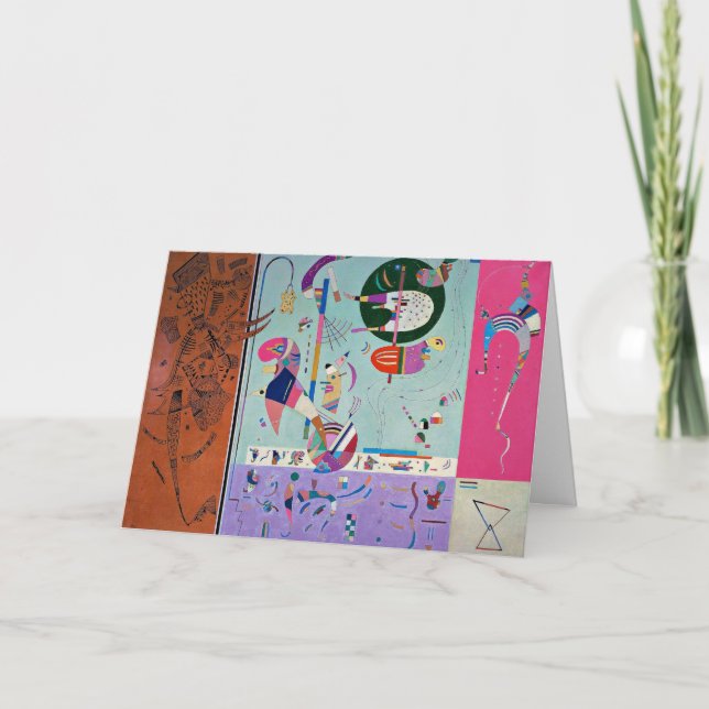 Carte Kandinsky - Diverses pièces (Devant)