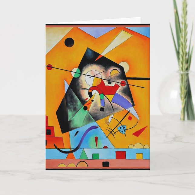Carte Kandinsky - Harmonie tranquille (Devant)