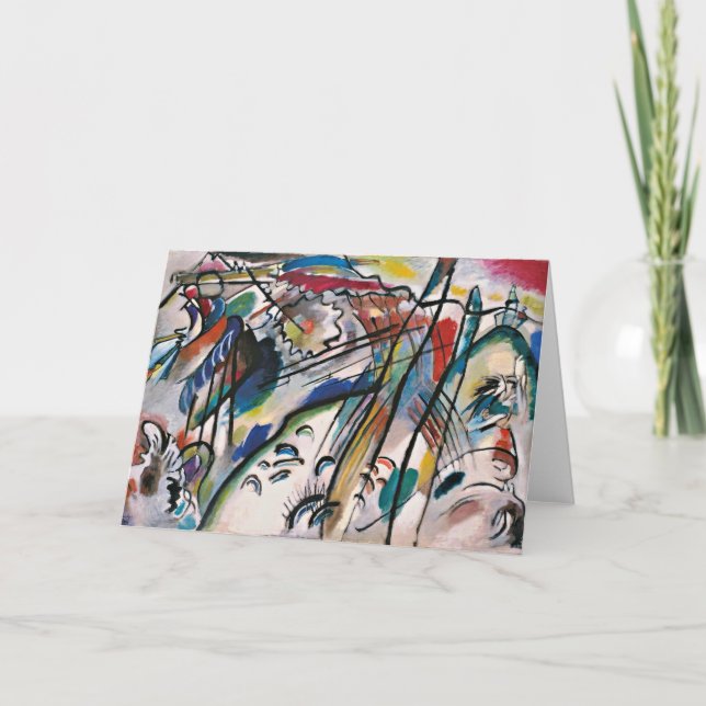 Carte Kandinsky - Improvisation 28 (Devant)