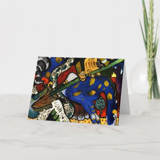 Carte Kandinsky - Saint George I (Devant)