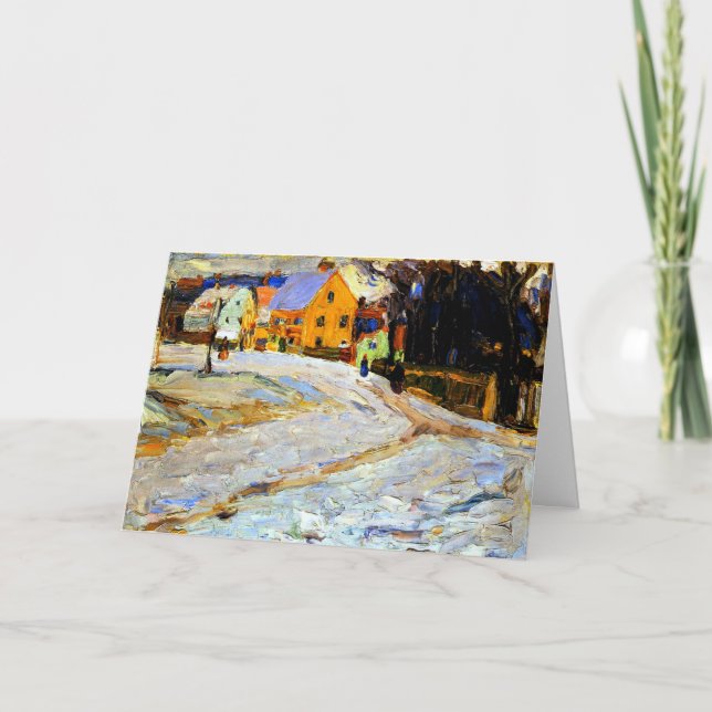 Carte Kandinsky - Schwabing-Nikolaiplatz (Devant)