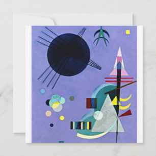 Carte Kandinsky - Vert violet