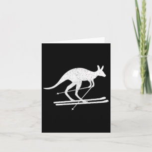 Carte Kangaroo Ski Fun Sports d'hiver Australie Voyage
