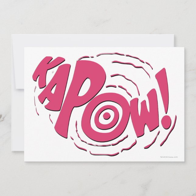 CARTE KAPOW ! (Devant)