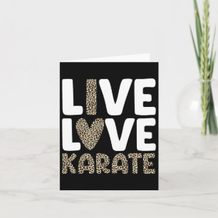 Carte Karaté Art Pour Hommes Femmes Enfants Arts Martiau