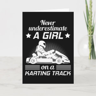 Carte Kart Go-kart Karting Kart Racing Femmes Filles Cad