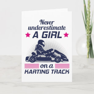 Carte Kart Go-kart Karting Kart Racing Women Girls Gift