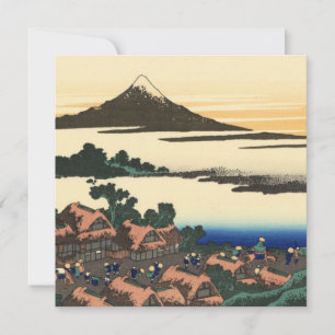 Carte Katsushika Hokusai Aube dans la province de Kai