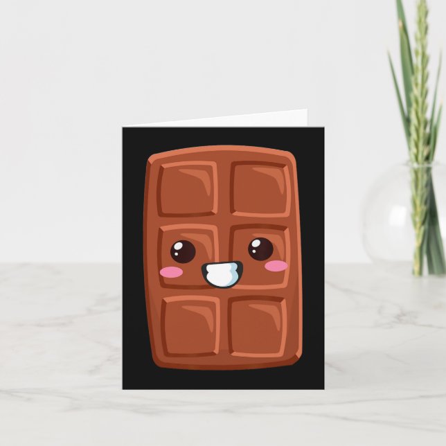 Carte Kawaii Halloween Groupe Costume Party S'mores Choc (Devant)