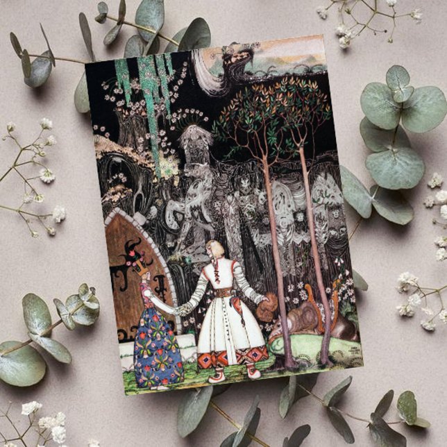 Carte Kay Nielsen Il fit ses adieux à la Princesse (Créateur téléchargé)