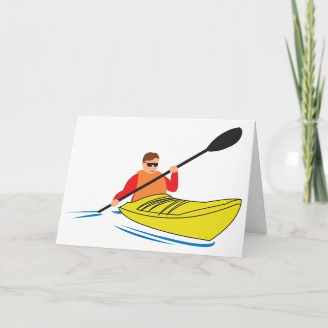 Carte Kayaker (Devant)