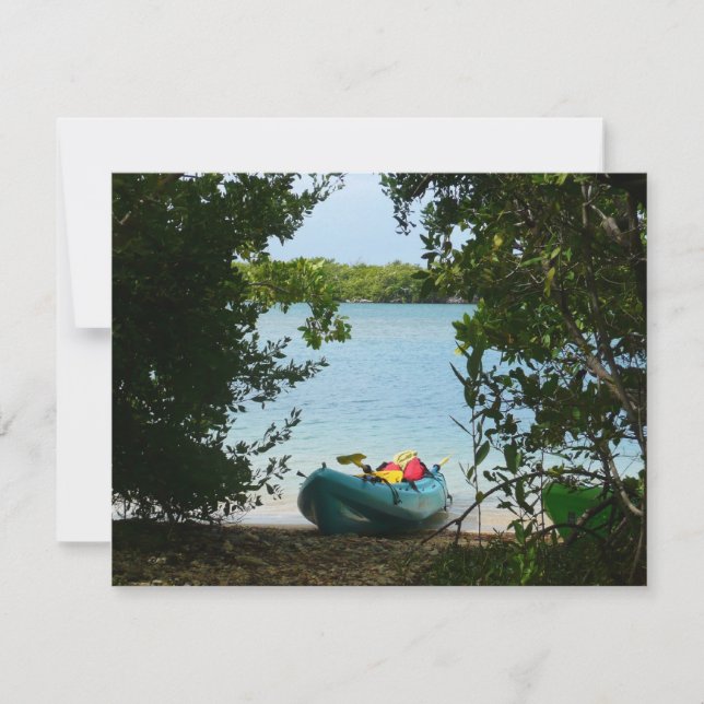 Carte Kayaking aux îles Virgin (Devant)