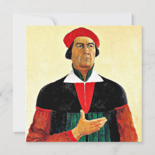 Carte Kazimir Malevich Self-Portrait, 1933