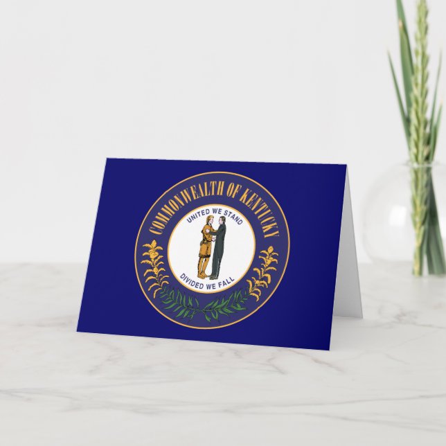 Carte Kentuckian Seal, Kentucky (Devant)