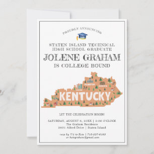 Carte Kentucky   College Bound Graduation Party